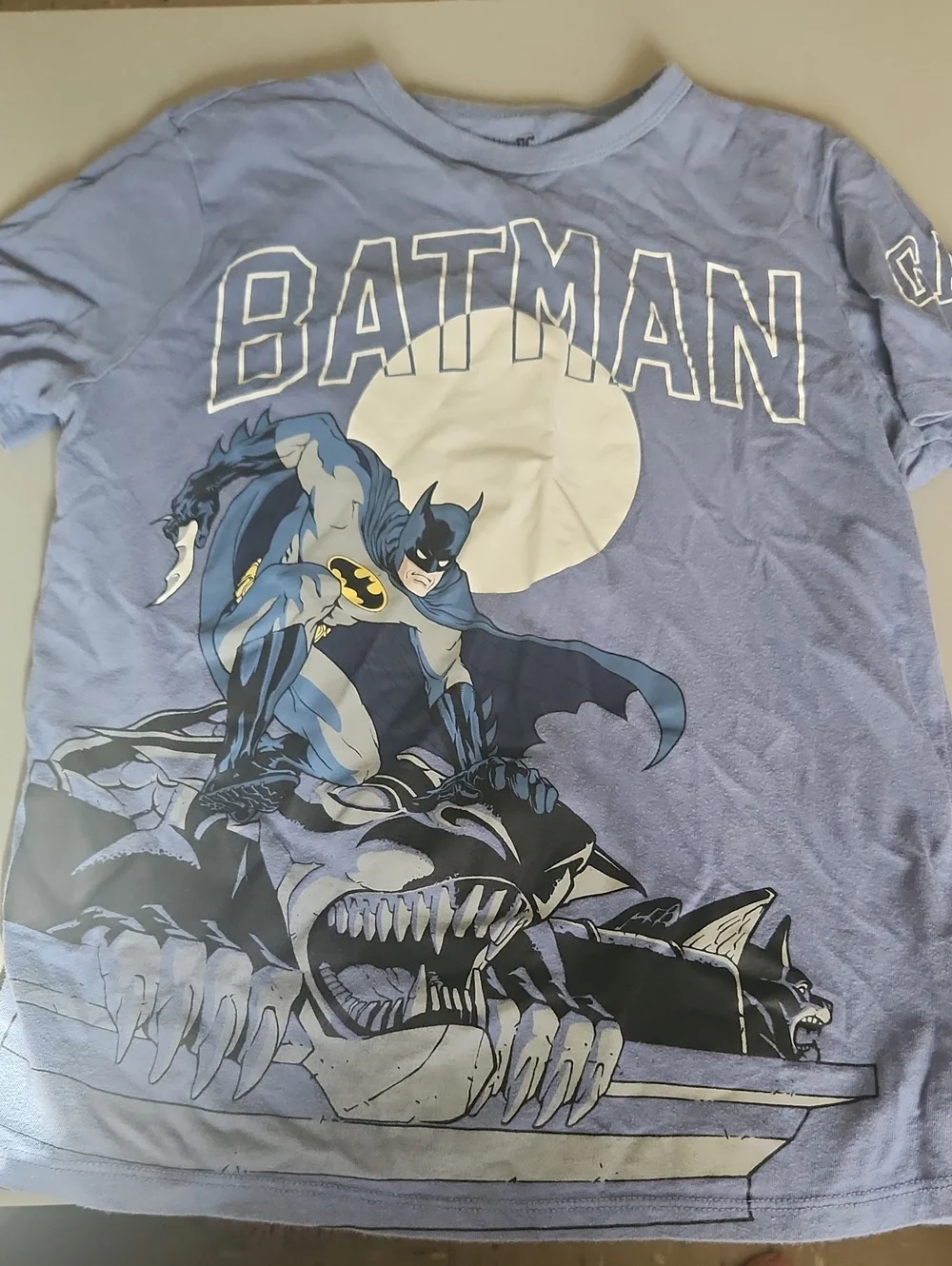 GAP Kids Light Blue DC Logo Tee